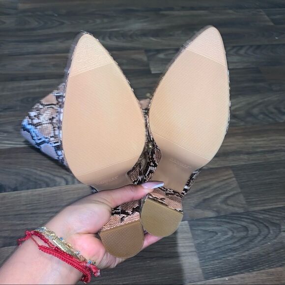 Brown Python Color Boots - Picture 2 of 5